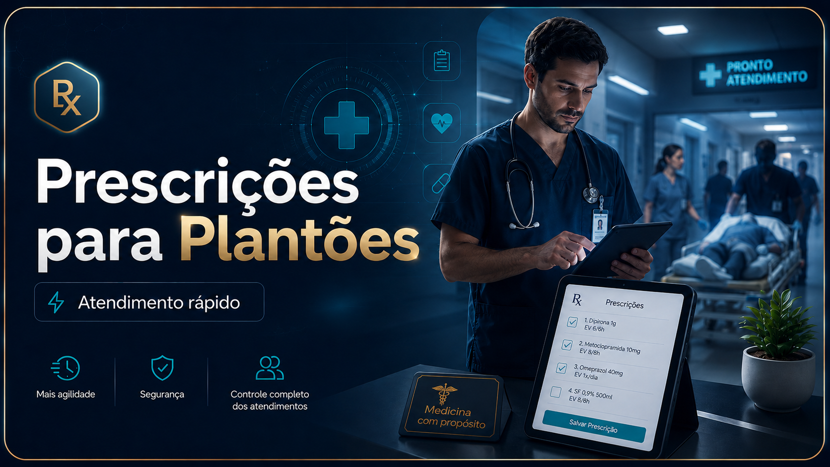 Prescrições para Plantões